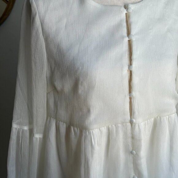 Sunday in Brooklyn Guinevere Tunic in White from Anthropologie Size Small - Picture 3 of 11